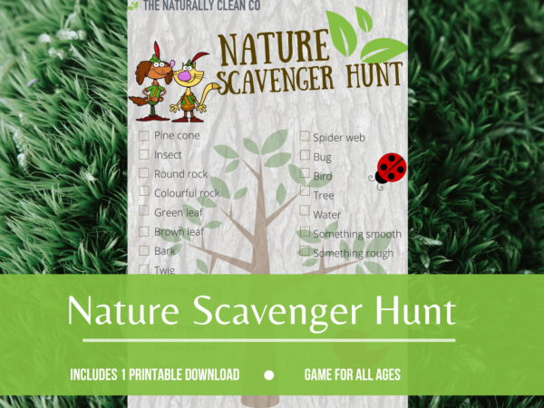 Nature Scavenger Hunt | The Naturally Clean Co