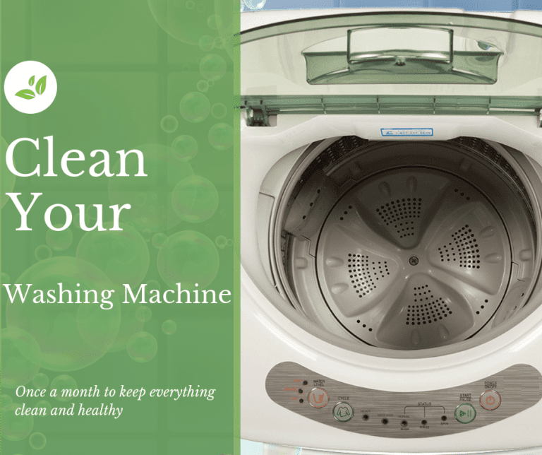 Clean Your Top Loader Washing Machine Naturally 