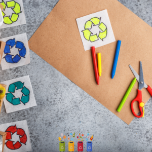 Recycling games and crafts